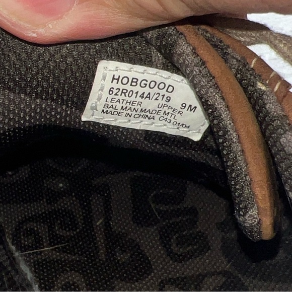 Men's Bass Brown Leather Lace-up Sneakers Size 9M - Picture 11 of 11